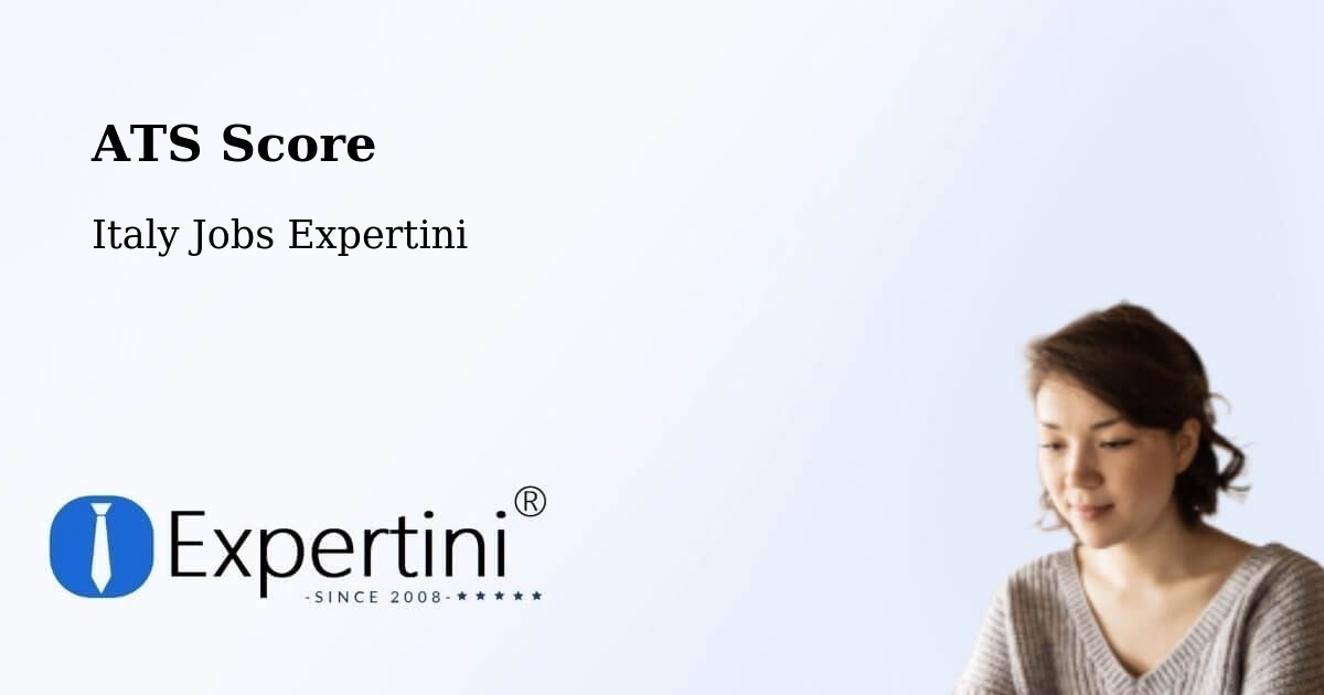 Resume ATS Score & Job Description Match Tool – Formia - Italy Jobs Expertini
