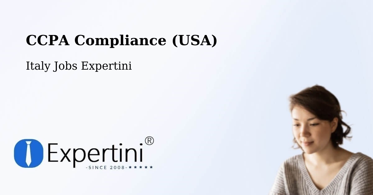 CCPA Privacy Rights & Compliance Notice – Formia - Italy Jobs Expertini