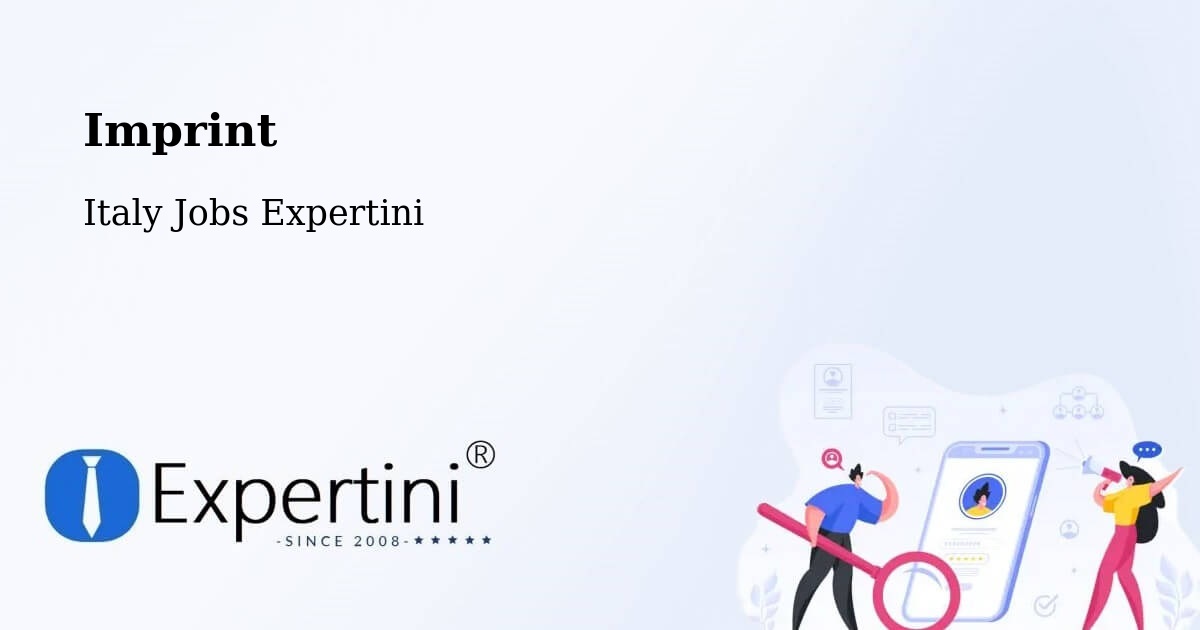 Imprint – Formia - Italy Jobs Expertini