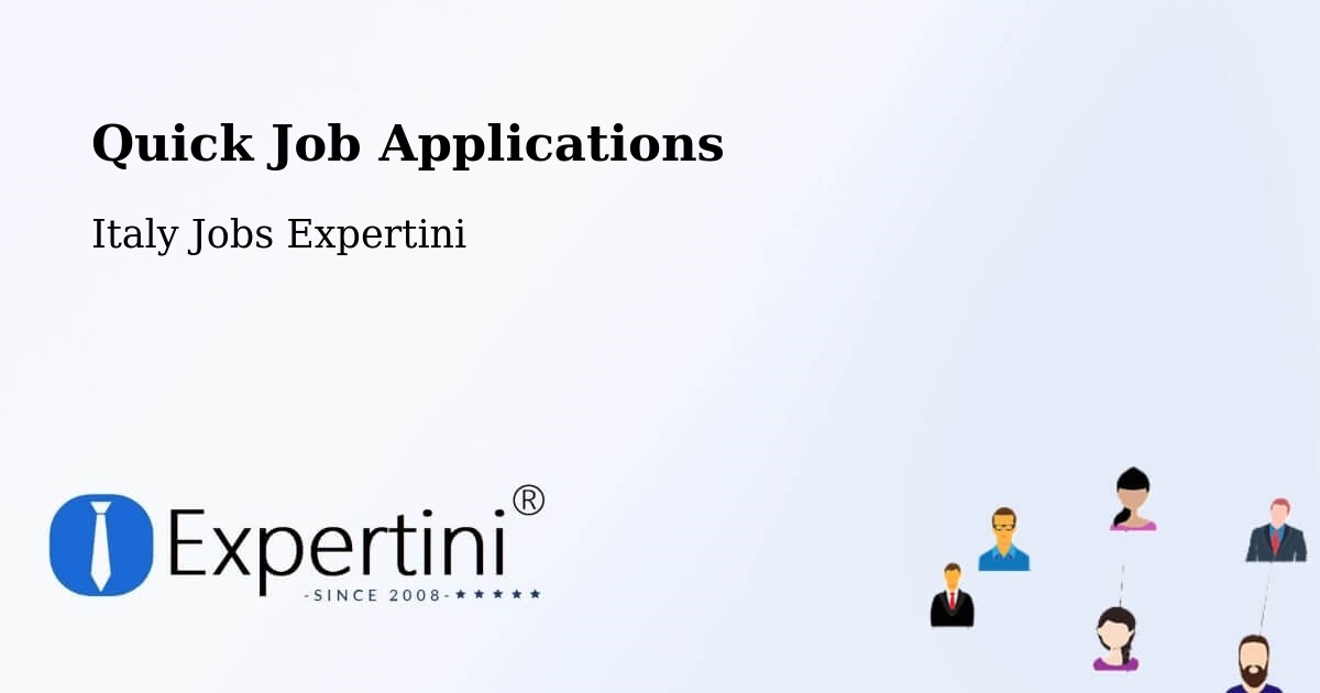 Quick Apply Feature – Formia - Italy Jobs Expertini